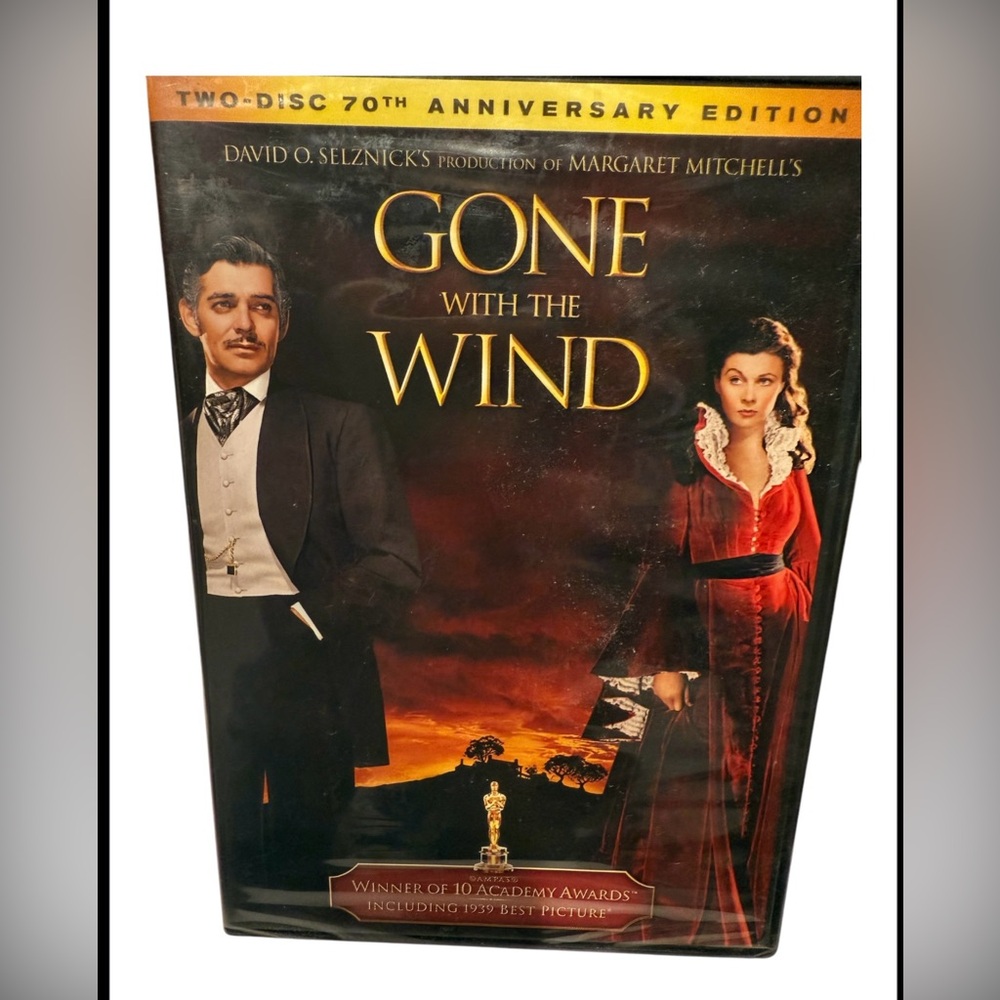 Gone with the Wind (70th Anniversary Two Disc DVD, 2009) BRAND NEW!